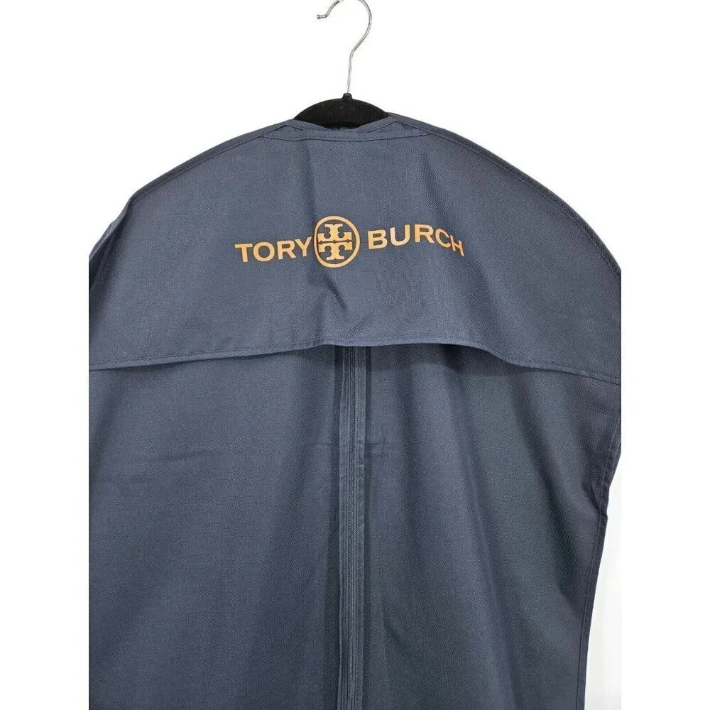 Tory Burch Navy Blue Garment Bag 24x52 Zippered Handles